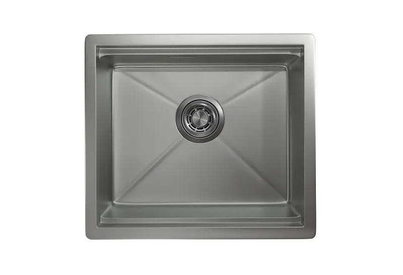 KS-5045U, СТАЛЬ МАТОВАЯ , стальная кухонная мойка KITCHEN SPACE GRANULA 5045U-ST346 - Вид №2