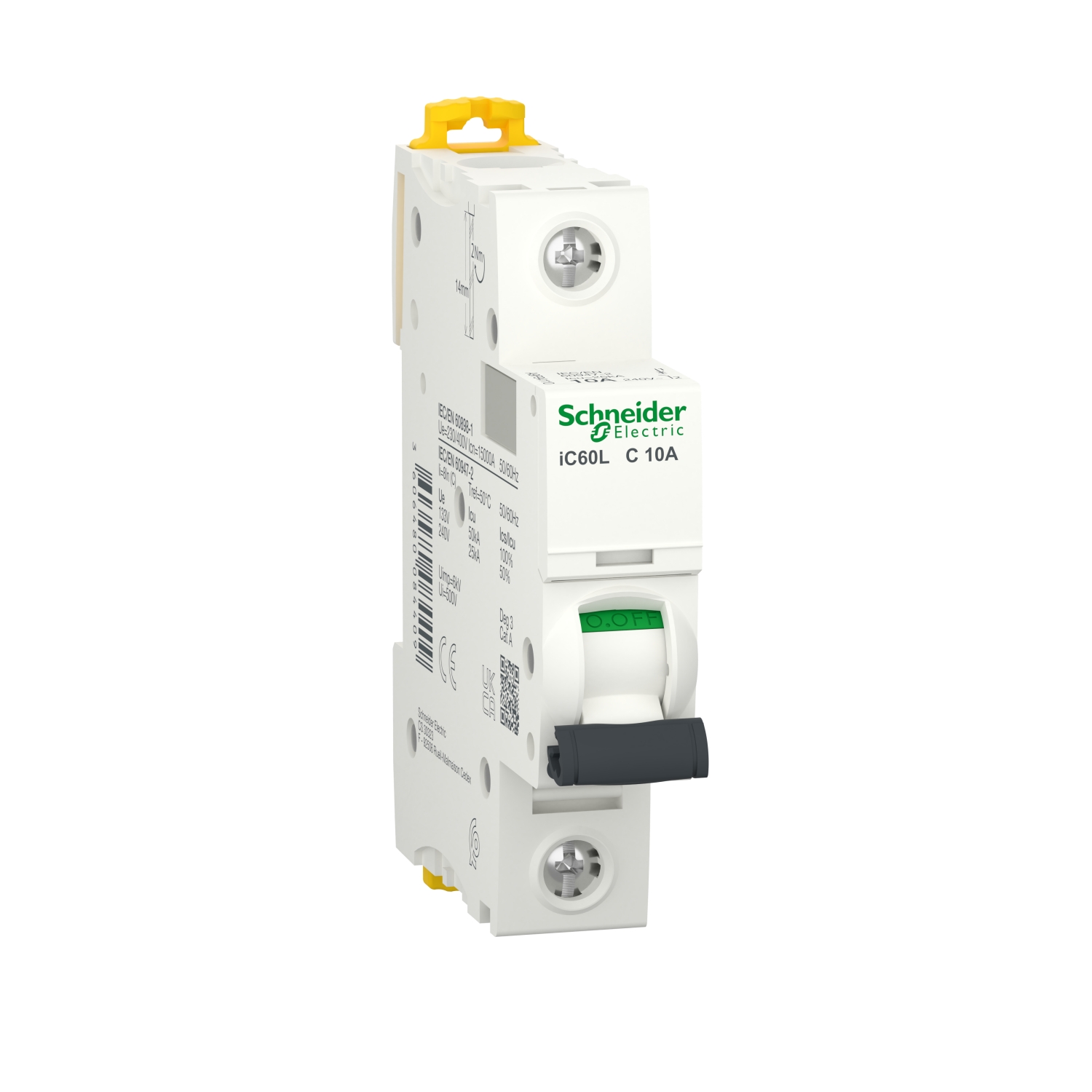 A9F94110 Автоматический выключатель Acti9 1P 10А (C) 15кА Schneider Electric Acti 9 