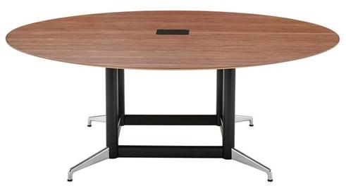 Herman Miller Овальный стол для совещаний с системой управления кабелями Civic sun-id-1361179 - Вид №16