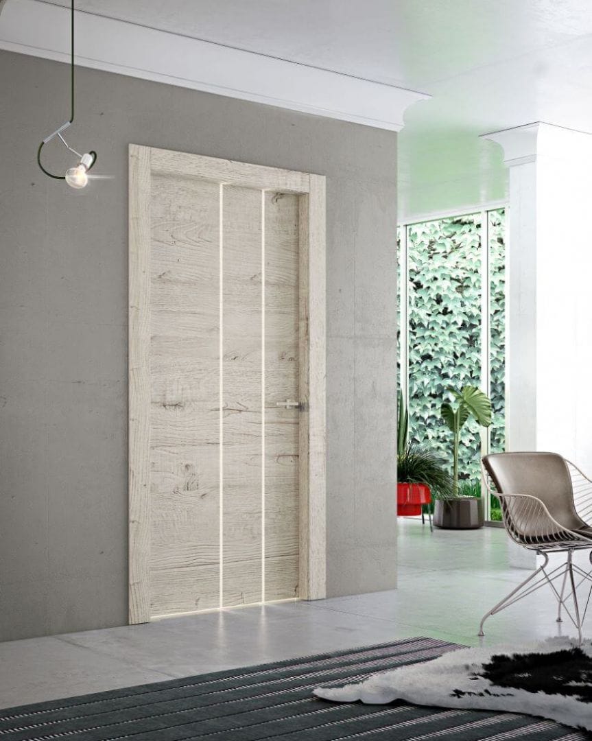 Деревянные и стеклянные распашные двери Pail Serramenti LUCE B ARCH-00058792 - Вид №1