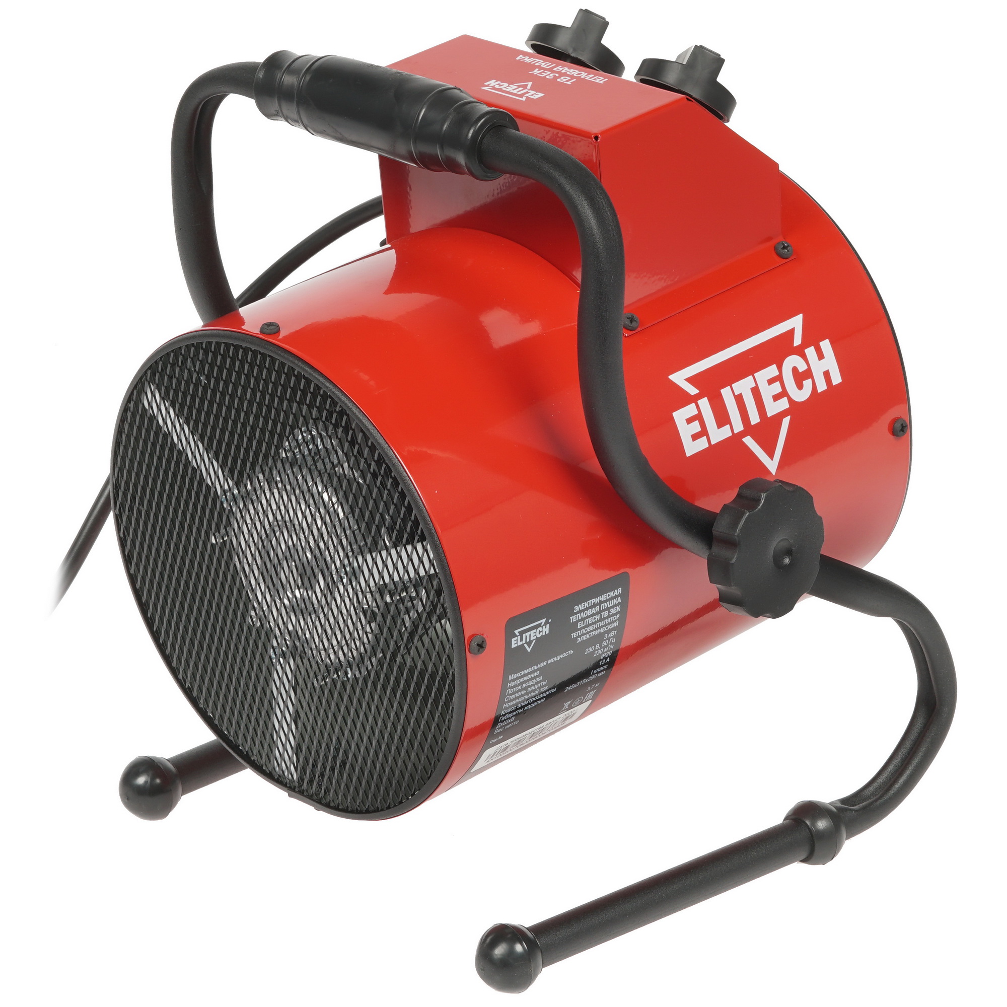 8195549 Тепловая пушка электрическая Elitech ТВ 3ЕК STDN-0025308 - Вид №1