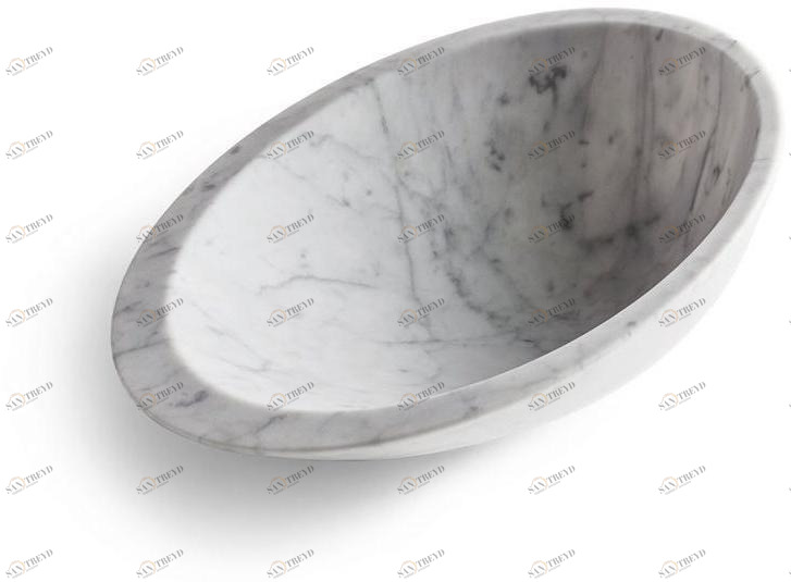 Poltrona Frau Чаша из каррарского мрамора La collezione - mobili e complementi sun-id-1462895