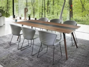 Tonon Прямоугольный деревянный стол Salt & pepper 828.05