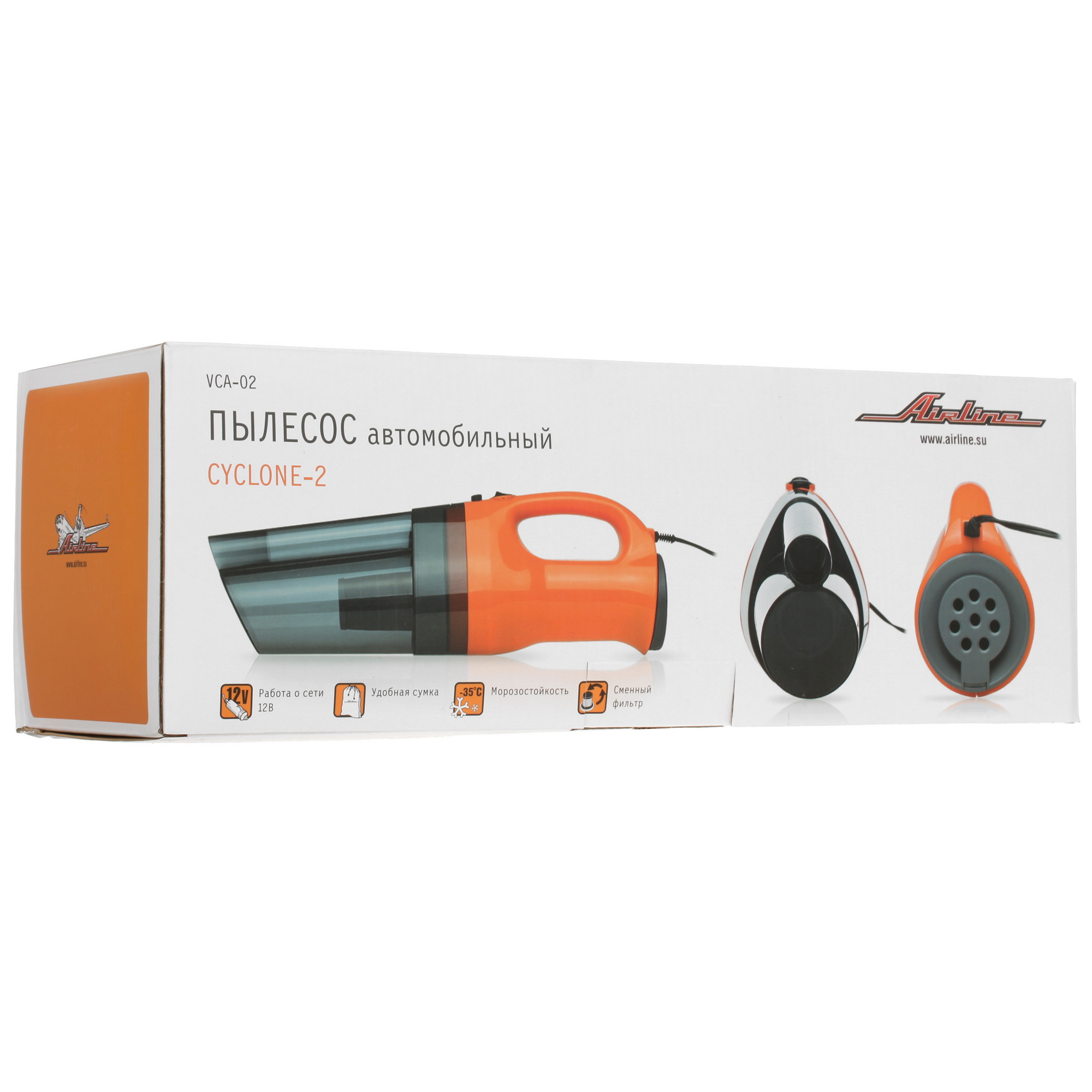 7919422 Пылесос автомобильный Airline Cyclone VCA-02 STDN-0085155 - Вид №7