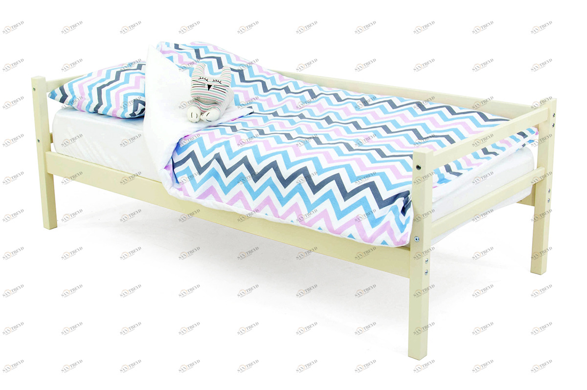 Детская кровать-тахта Svogen бежевая БЕЛЬМАРКО  326818 Бежевый Santreyd 