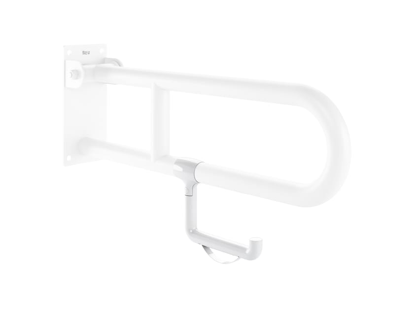 Пластиковая откидная ручка для ванной комнаты с держателем рулона Roca ACCESS ARCH-00032421