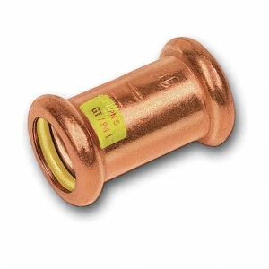 11027054 SANHA 10270 пресс-фитинг газ, медь, муфта ВПр-ВПр 54 мм