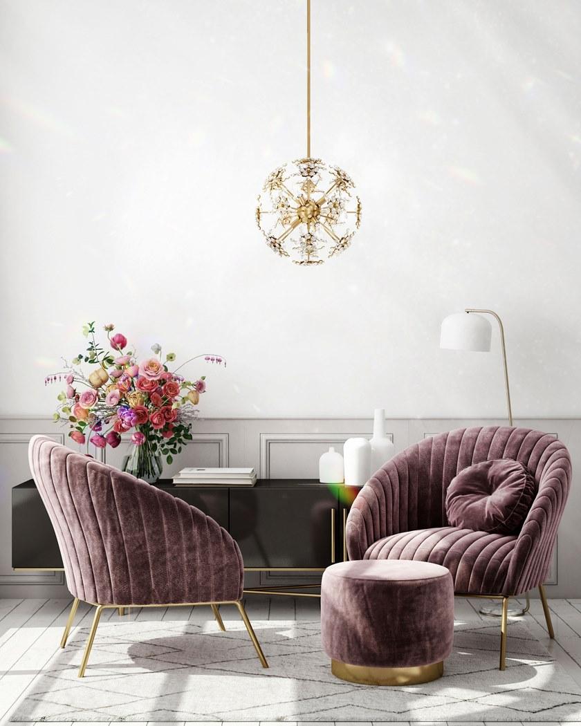 Schonbek Подвесной светильник с кристаллами swarovski® Esteracae Dn1036, dn1024, dn1018  - Вид №4