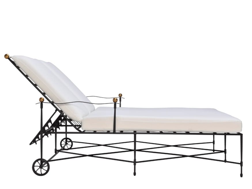 Кровать из нержавеющей стали с подлокотниками JANUS et Cie ARCH-00031015 - Вид №2