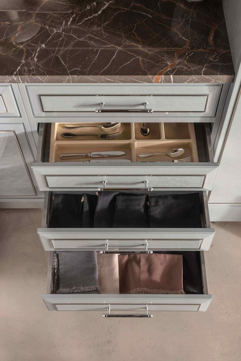 Martini Interiors Кухня на заказ из эвкалипта с ручками с полуостровом Essenza sun-id-1470554 - Вид №12