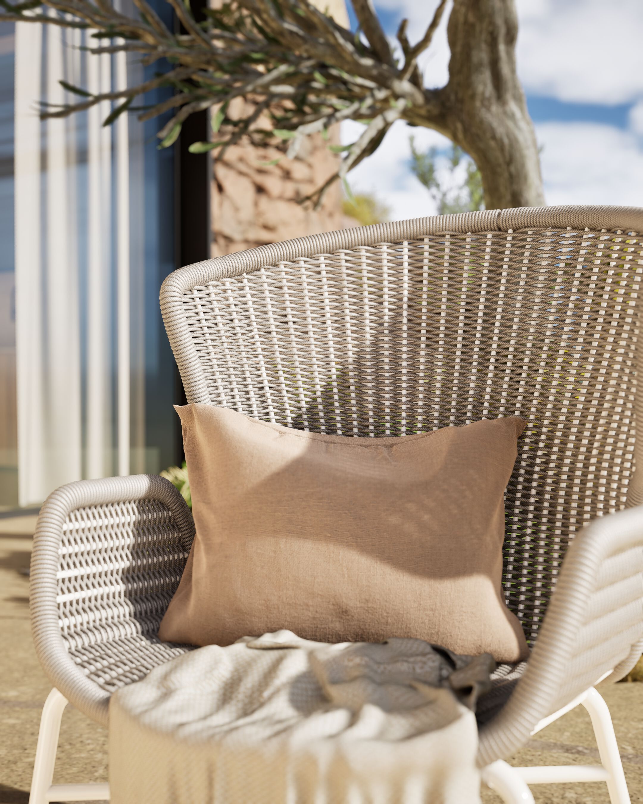 Садовое кресло с веревкой DRIGANI Бильбао ARCH-00056444 - Вид №4