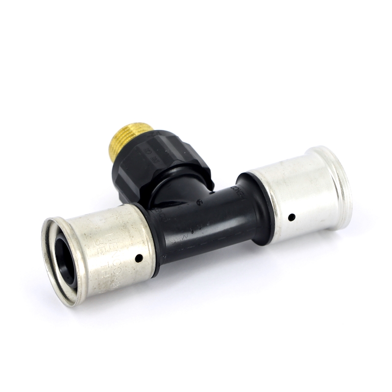 Тройник пресс-Н PVDF HENCO 26х1/2"х26 14PK260426 - Вид №2