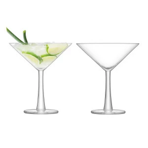 Набор бокалов для коктейлей gin 220 мл, 2 штуки LSA INTERNATIONAL GIN 00-3863018 Прозрачный