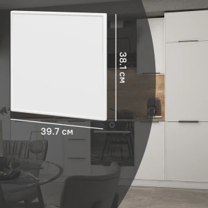 Фасад кухонного шкафа Инта 39.7x38.1 см KONSENSA ЛДСП цвет белый