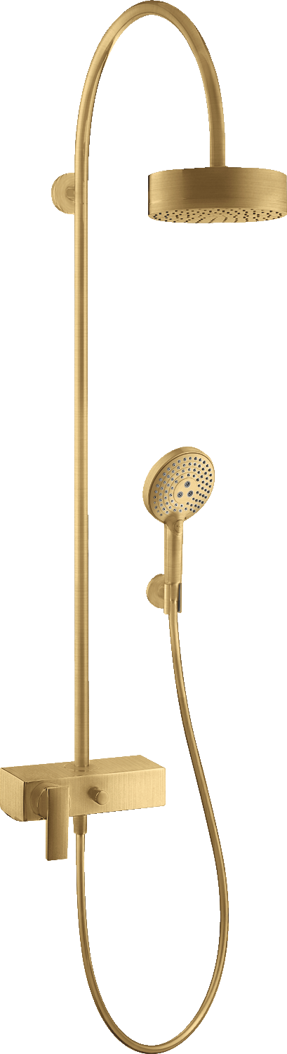 39620250 Showerpipe с однорычажным смесителем и верхним душем 180 1jet AXOR CITTERIO