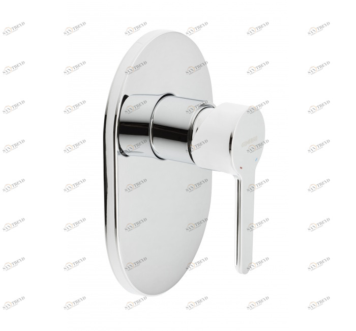 GENEBRE 65115 19 45 66 Смеситель для душа, однорычажный, встроенный 