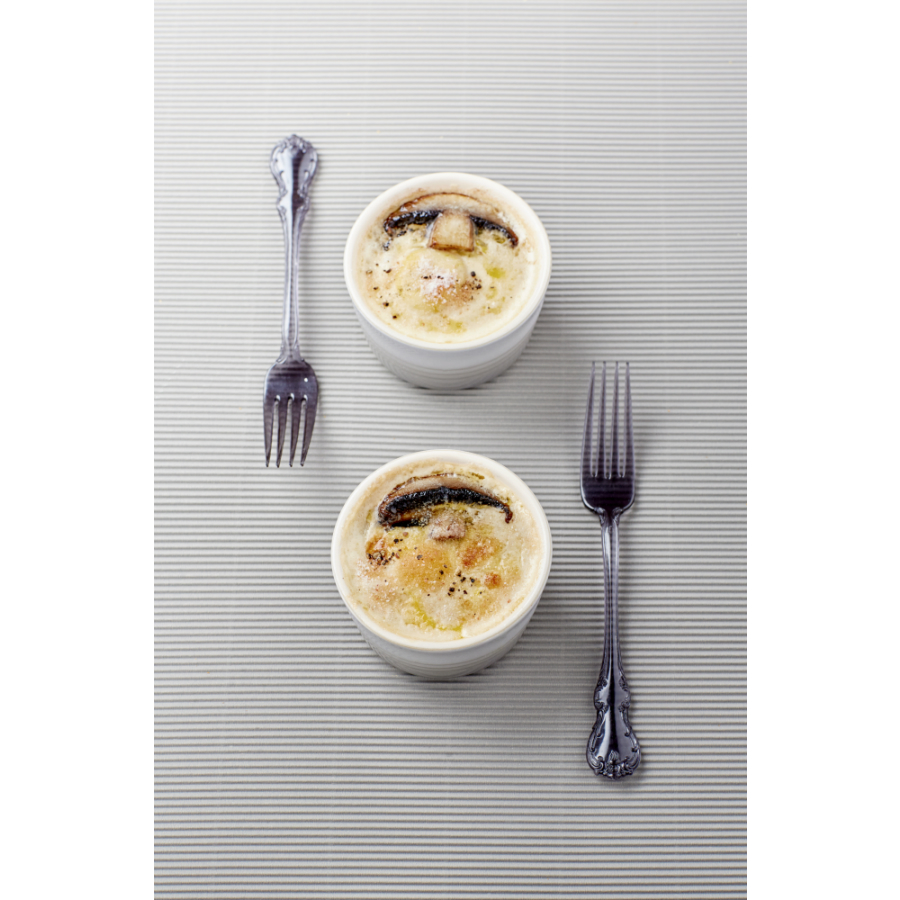 Набор рамекинов Le Creuset, каменная керамика, 2 шт., серый 91002800541000 - Вид №2