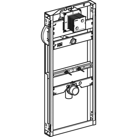 461.621.00.1 Инсталляция Geberit GIS для писсуара, 114 см, универсальная Geberit  - Вид №1