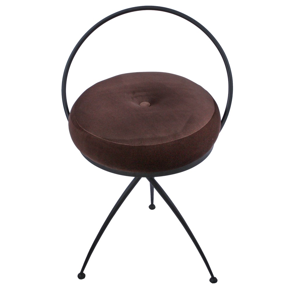 19026 Стул Шанель 1 Шоколад Того Кофе BOGACHO  - Вид №4