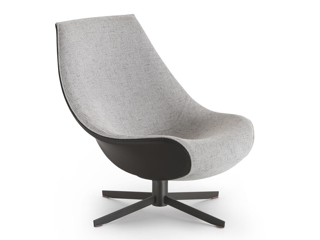 Тканевое вращающееся кресло i 4 Mariani Oyster ARCH-00103007