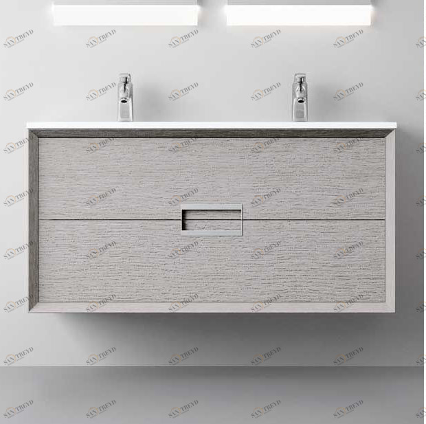 Avila Dos Тумба подвесная с раковиной NEW 120 Color R3 NOVUS Trendy 26072120120089NR3