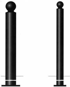 Tegolaia Стальной столбик столбика