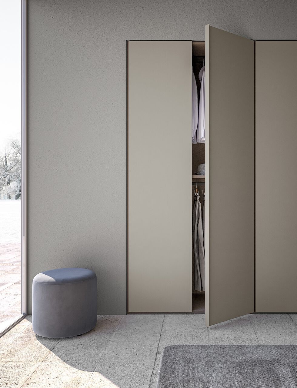 Секционный шкаф с деревянной отделкой canvas Adok ателье ARCH-00023626 - Вид №8