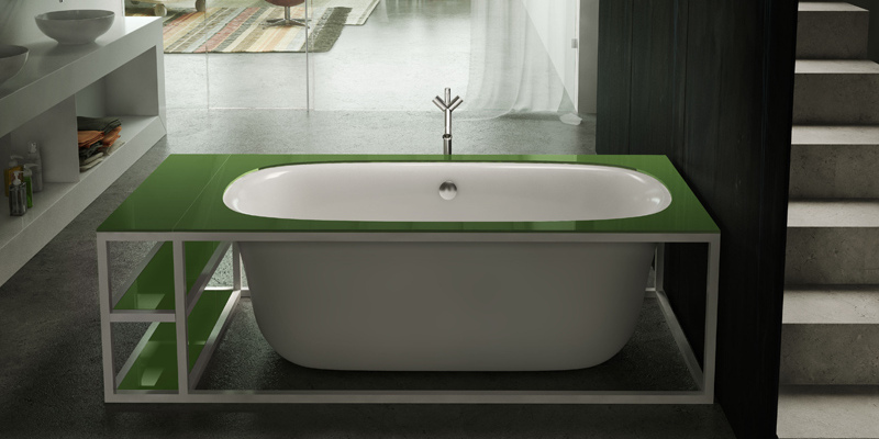 Напольная ванна Naked AirPool Glass1989 MFD00G - Вид №3