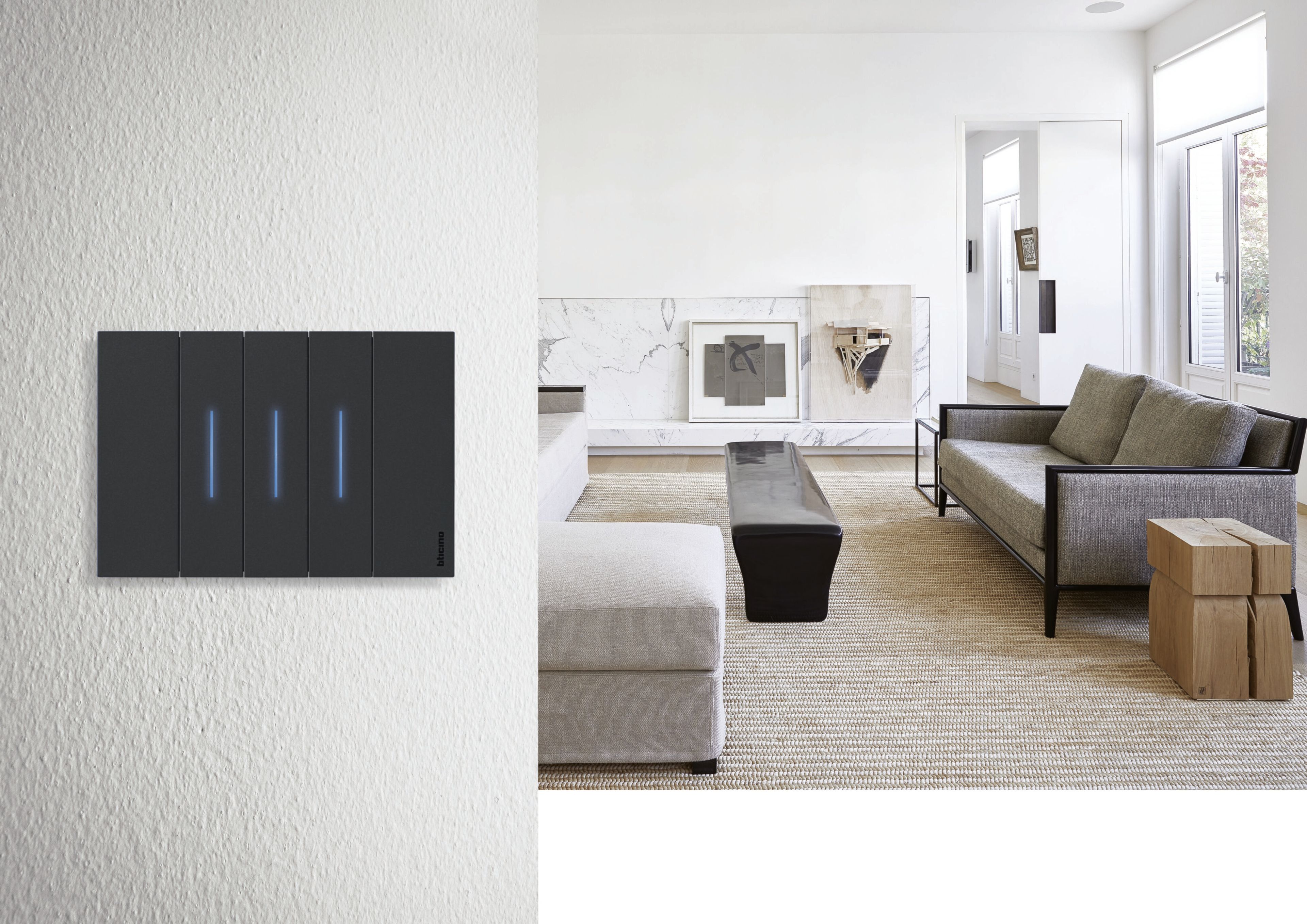 Традиционная и связанная гражданская серия BTICINO LIVING NOW ARCH-00151831 - Вид №10