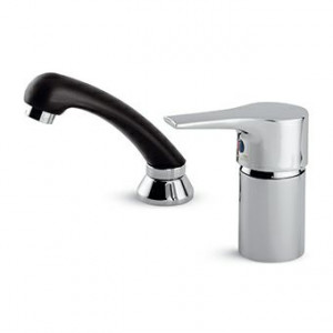 ZP9282 Смеситель для парикмахерской, однорычажный, с вытяжным душем, Z9468P. Zucchetti Flat