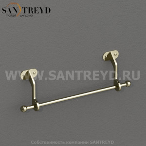 741591 Полотенцедержатель 40 см, цвет Золотистый Kerasan ACCESSORIES Италия