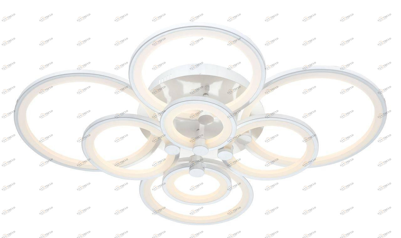Потолочный светодиодный светильник ST Luce Twiddle SL SL869.502.08 ST LUCE ДИЗАЙНЕРСКИЕ, TWIDDLE 073558 Белый 