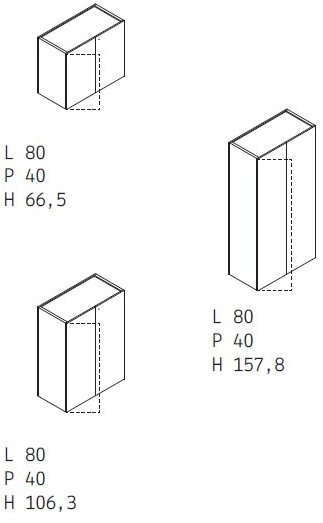 Citterio Высокий офисный шкаф с распашными дверцами с замком Bridge sun-id-1392916 - Вид №2