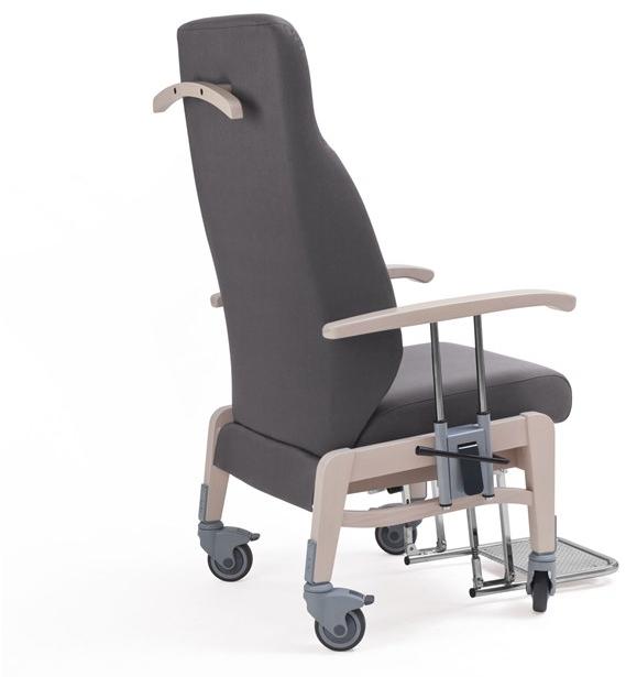 PIAVAL Кресло Recliner из ткани на колесиках Relax transfer | health & care 16-6/rg - Вид №3
