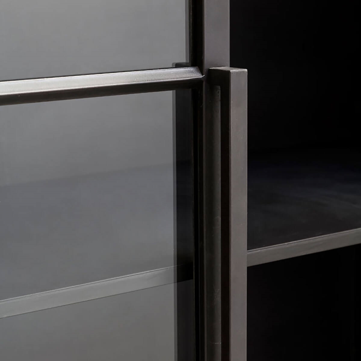 700436-90 ABHIKA ШКАФ НИКА БОЛЬШОЙ H233 110X54 BLACK  - Вид №3