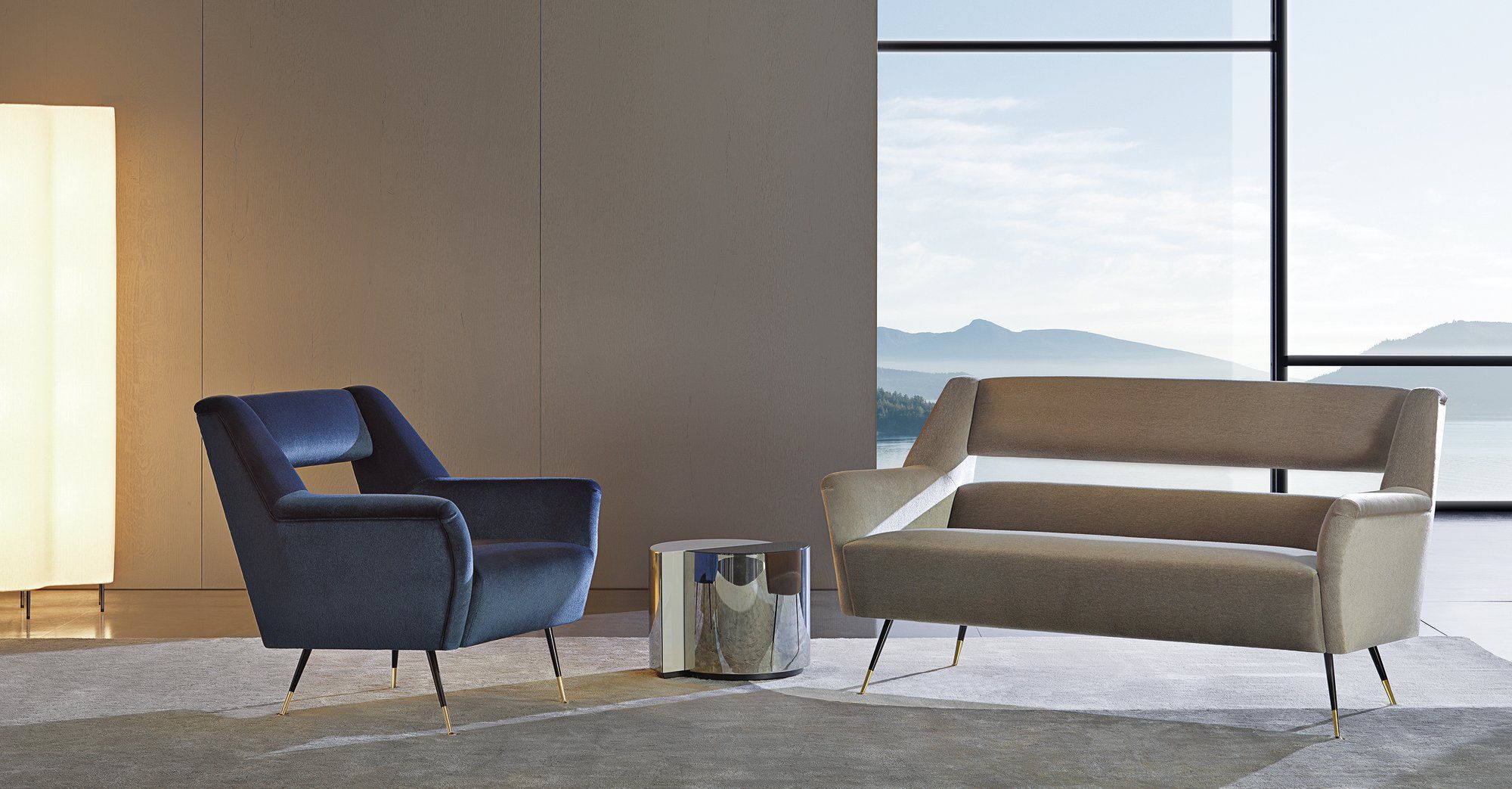 2-местный тканевый диван Minotti Albert &amp ARCH-00075712 - Вид №1