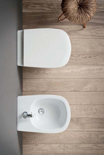 Подвесной унитаз настенный Белый Nic Ovvio Италия sun-id-1487909 - Вид №3