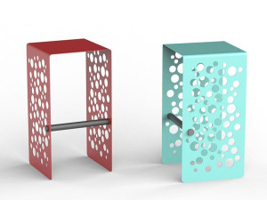 Наружное сиденье из листового металла