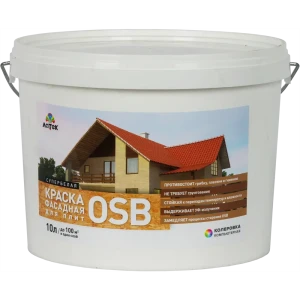Краска фасадная Латек для OSB 10 л