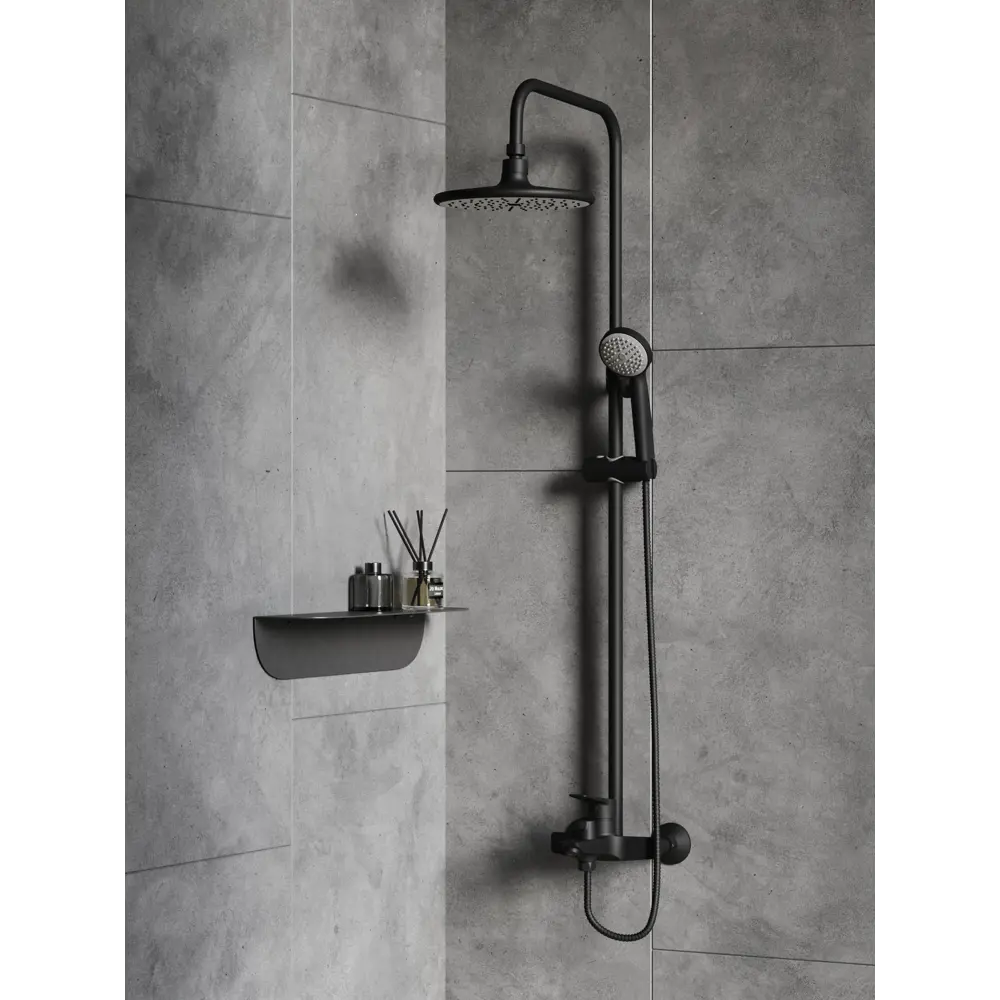 Душевая система Esko Marburg черная с 3 режимами распыления 89385949 STLM-1451884 - Вид №5