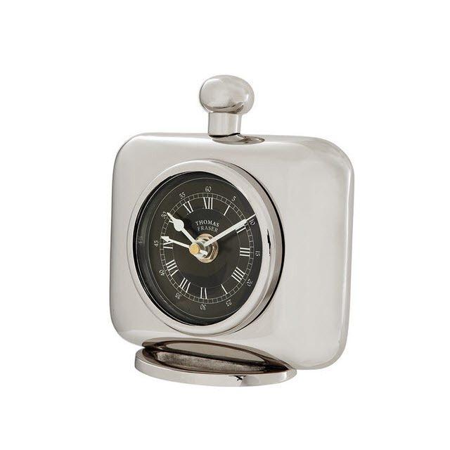 Часы Thomas Fraser от Eichholtz EICHHOLTZ ДИЗАЙНЕРСКИЕ, EICHHOLTZ 062413 Хром  - Вид №1