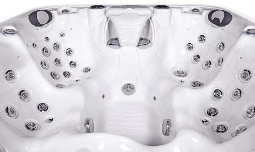 Gruppo Geromin Квадратный мини-бассейн с гидромассажем Peakline sun-id-1474279 - Вид №4