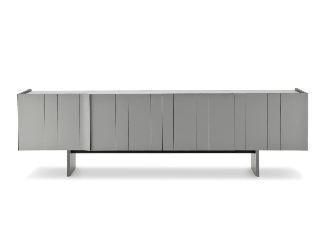 Шкаф с кожаной обивкой и распашными дверями i 4 Mariani Papier ARCH-00041691