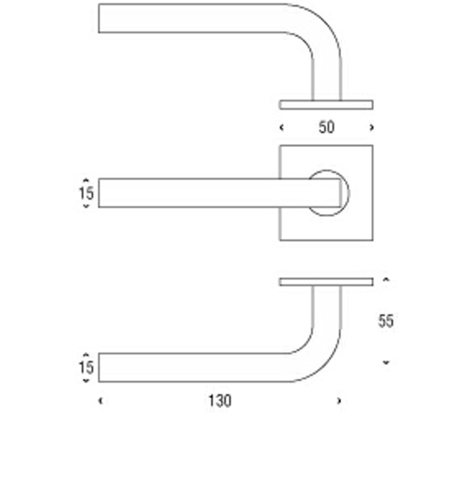 FROST Ручка рычага KUBE 1005 sun-id-1966537 - Вид №1