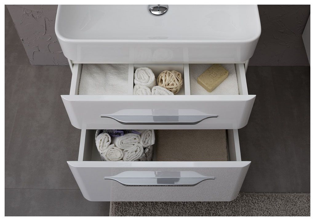 Мебель для ванной Aquanet Виченца 60 белый 00199301 - Вид №8