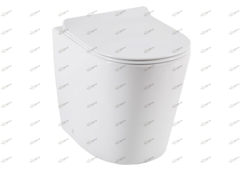 BL104NFST Приставной унитаз напольный Белый Aquanet ATAGO Китай