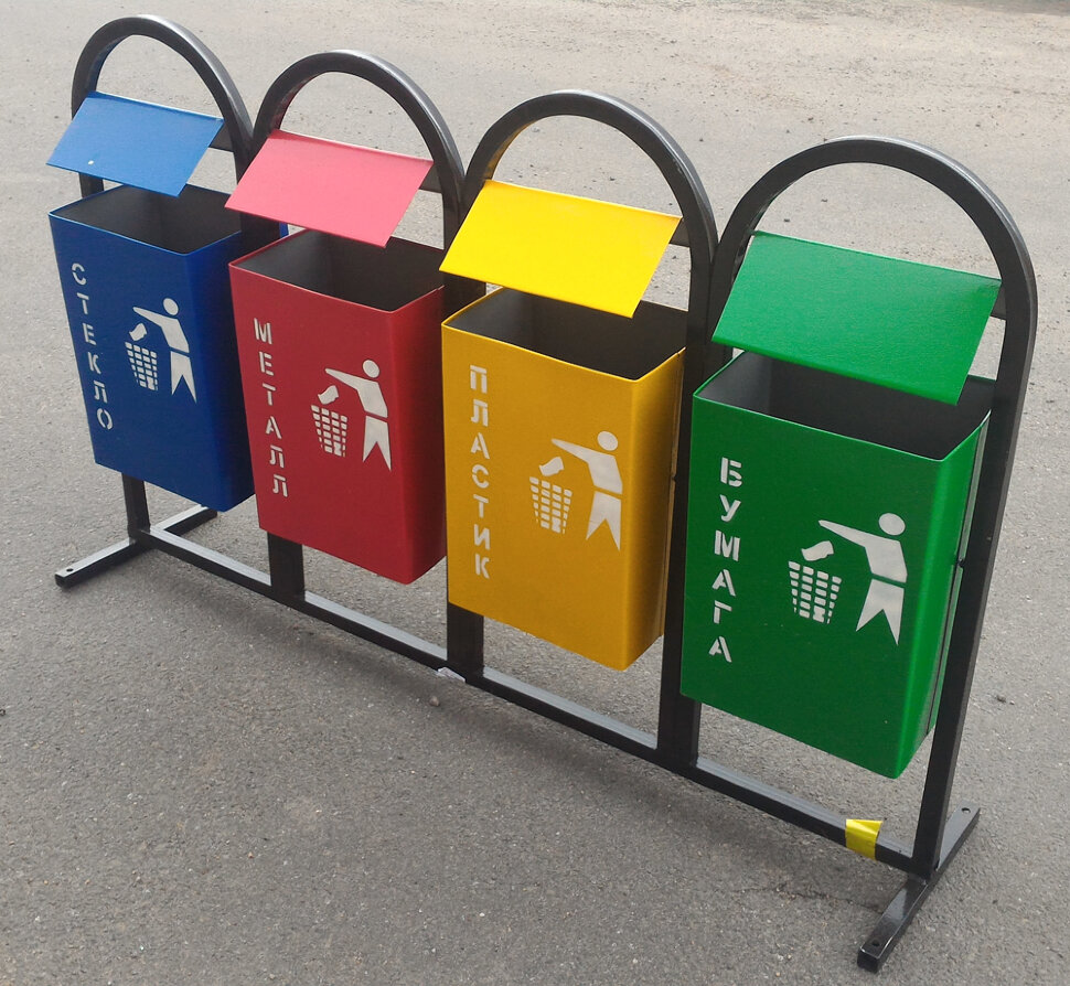 14384 МЕГА Eko 04, урна уличная LAB.Space  - Вид №2