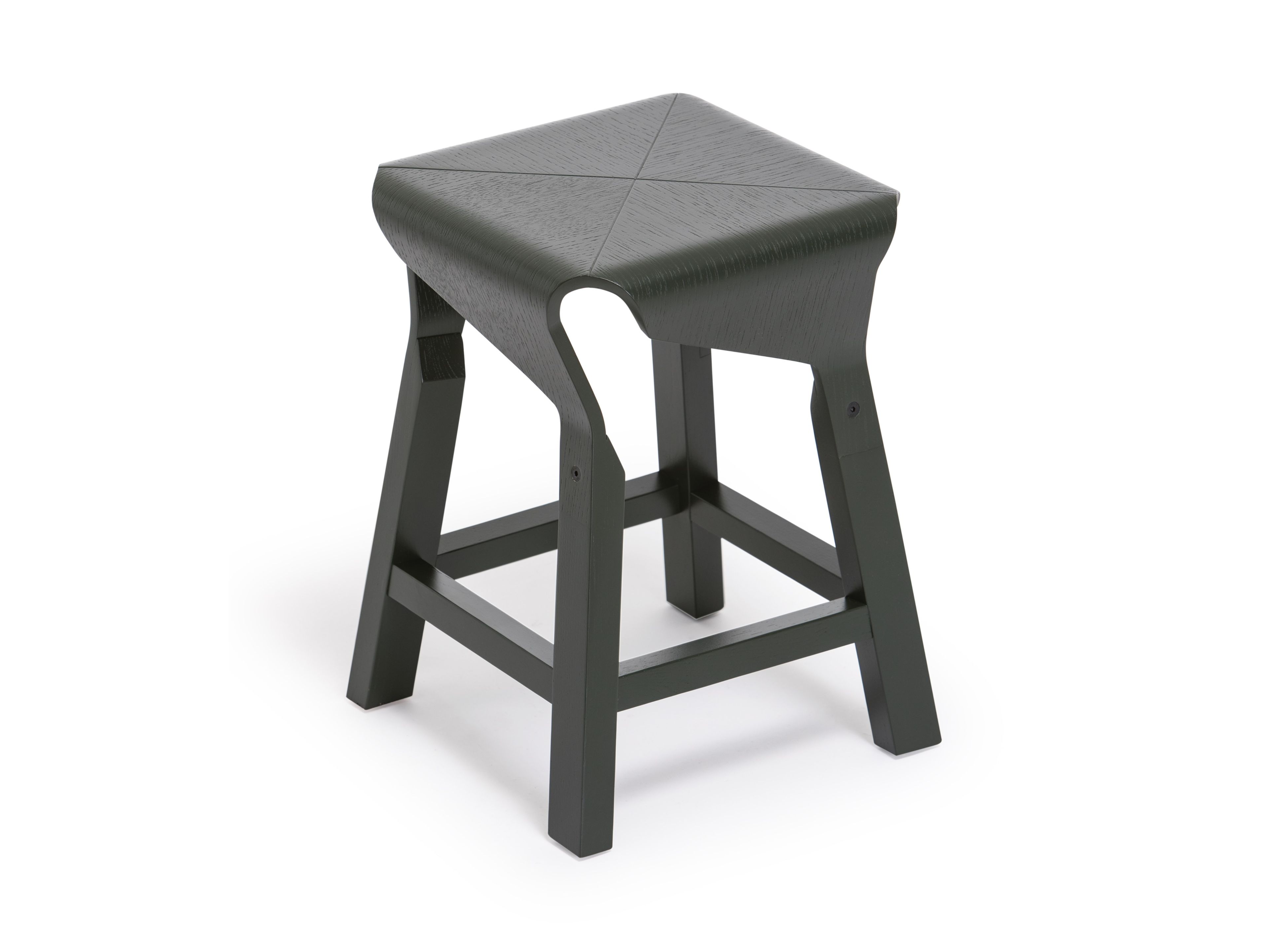 Деревянный низкий стул с подставкой для ног Vergés Naoshima ARCH-00055784