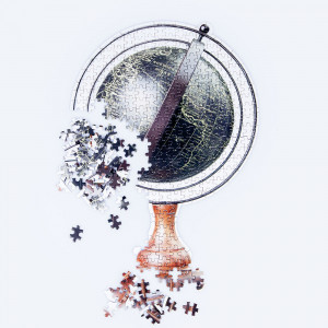 DYPUZZLGL Пазл globe Doiy