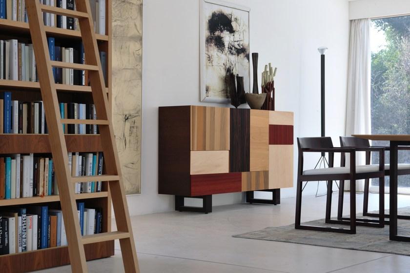 Morelato Комод из ясеня с распашными дверцами Patchwork Art.1703 - Вид №1